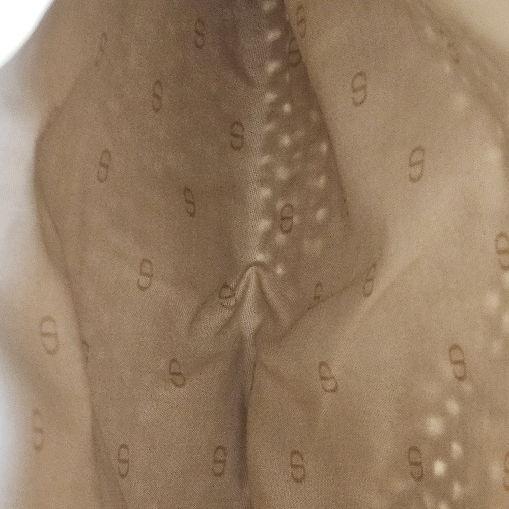 Dior Beige Woven Cosmetic Pouch with Crossbody Gold Chain NEW GWP - Picture 5 of 9